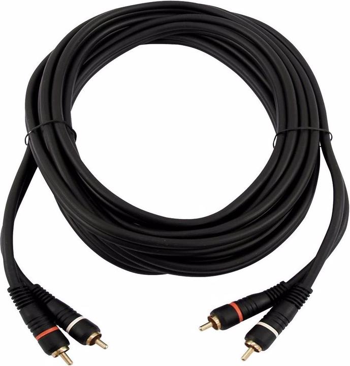 Image du produit Omnitronic Câble RCA 2x2 5m (5 m, RCA)