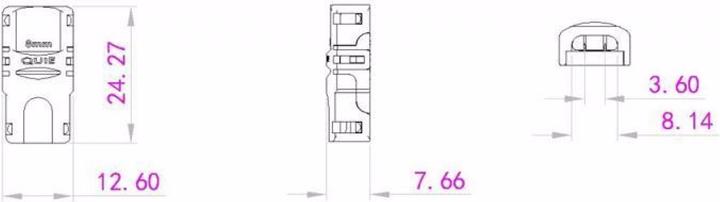 Produktbild Eurolite LED Strip flexibler Verbinder 2Pin 8mm (2000 cm)
