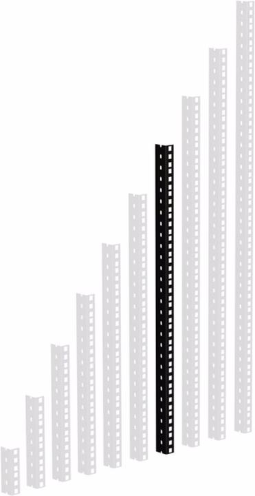 Adam Hall 61535 B 14 Guida rack HD (Portapacchi 19)