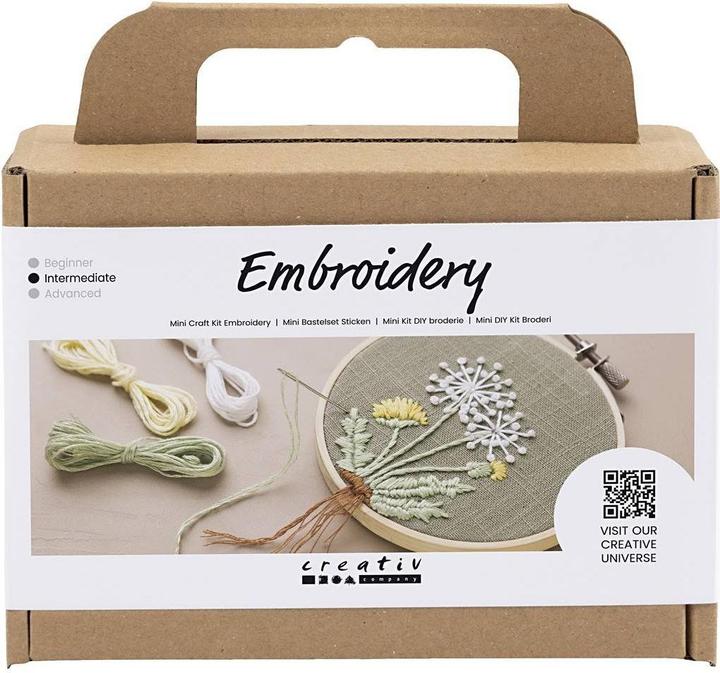 Actual product image Creativ Company Mini creative set embroidery