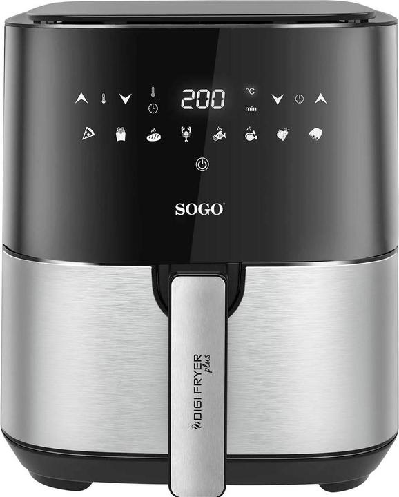 Produktbild Sogo AIR FRYER 5L DIGIFRYER S/S-1450W