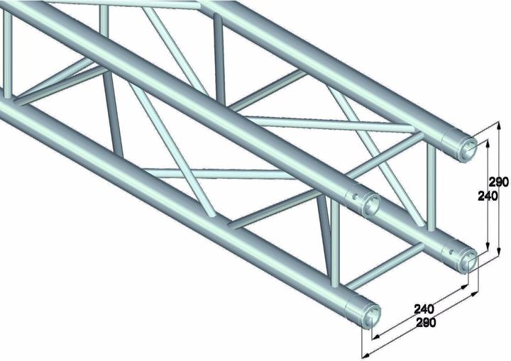 Image du produit Alutruss QUADLOCK 6082-210 Traverse 4 points
