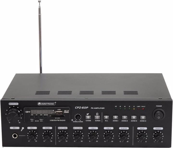 Produktbild Omnitronic CPZ-60P ELA-Mischverstärker (Verstärker)