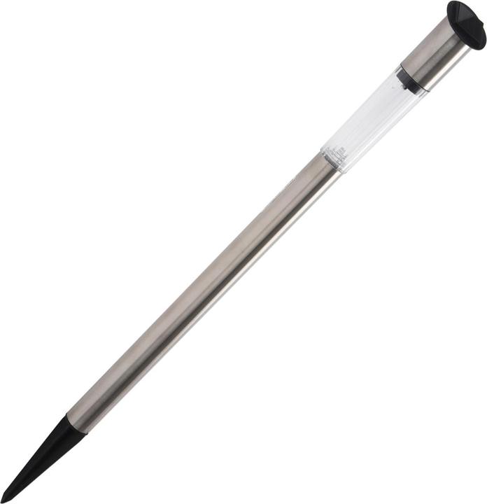 Image du produit ProGarden 6er-Set Elegante Solar Gartenlampe aus Edelstahl, mit Erdspiess, 70 x 3 cm