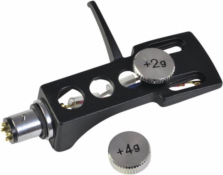 Produktbild Omnitronic Headshell Systemträger mit Gewichten sw (Headshell)