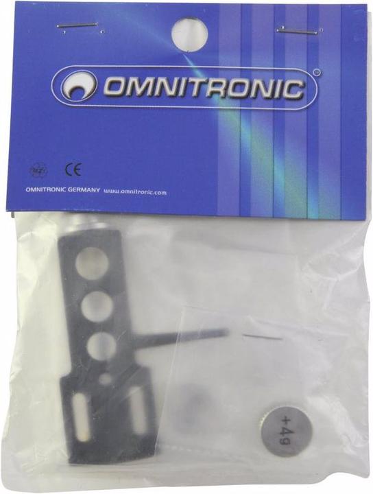 Produktbild Omnitronic Headshell Systemträger mit Gewichten sw (Headshell)
