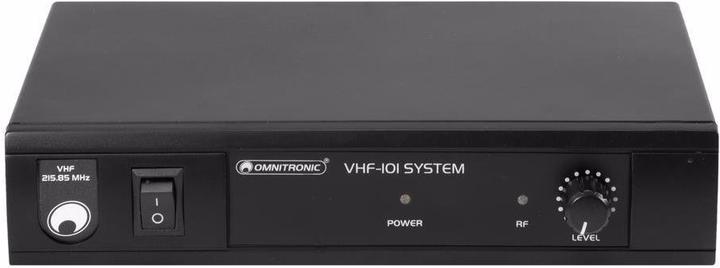 Actual product image Omnitronic VHF-101 Radio Microphone System 212.35MHz