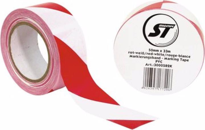 Actual product image Accessory Marking tape PVC red/white