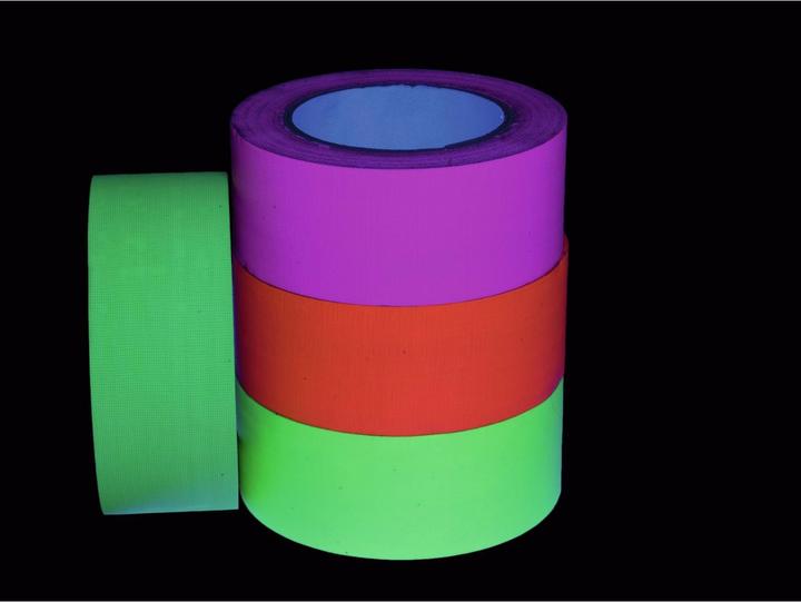 Image du produit Accessory Gaffa Tape 50mm x 25m jaune fluo UV-actif (50 mm)