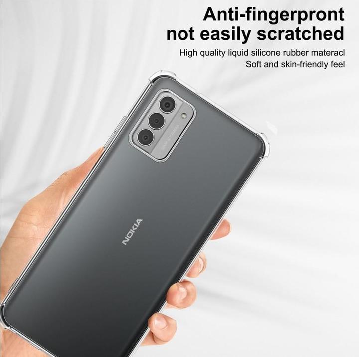 Produktbild Screenguard Nokia G42 Hülle Crystal Soft Airbag Bumper (Nokia G42)