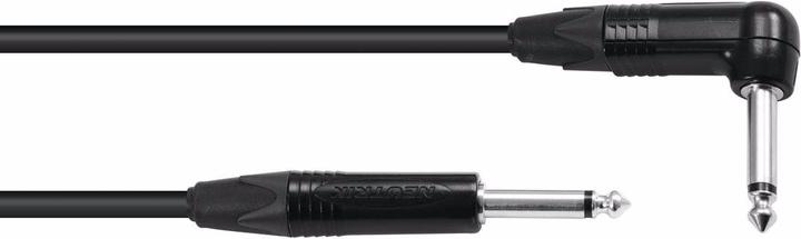 Immagine prodotto Sommer Cable Cavo jack 6.3 mono 1x 90° 6m sw Neutrik (6 m, 2,5 mm)