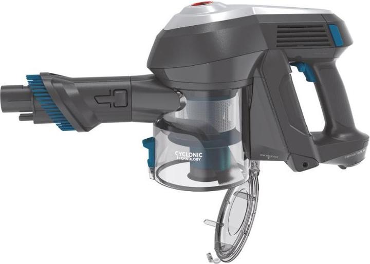 Actual product image Hoover HF122CAR 011 Battery Dry Textile Bagless 0.9 L 170 W Grey, Titanium