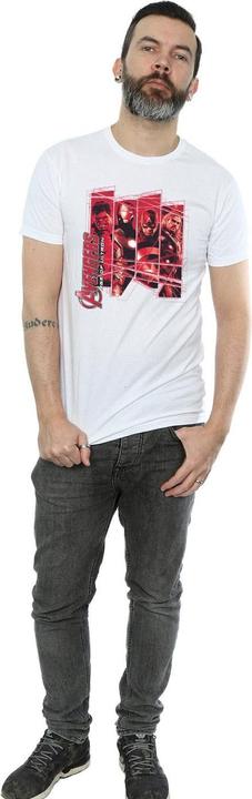 Actual product image Mens Avengers Team Collage T-Shirt (L)