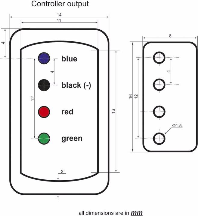 Immagine prodotto Eurolite Cavo di collegamento LED Neon Flex 230V Slim RGB con estremità aperte
