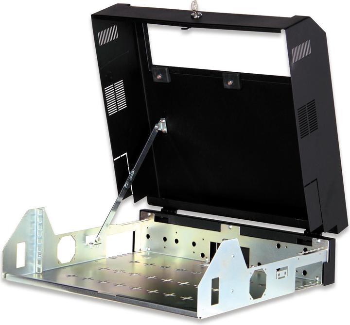 Immagine prodotto Digitus Armadio a muro 48,3 cm 19 pollici Slim Line 5U opzione di montaggio 2U verticale 3U (5 HE, Rack da 19 pollici)