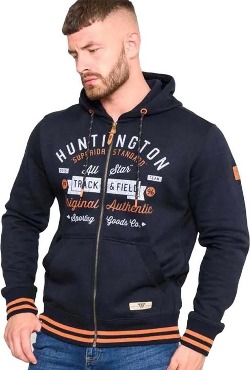 Produktbild DUKE Flanders D555 Hoodie mit durchgehendem Reissverschluss (XXL)