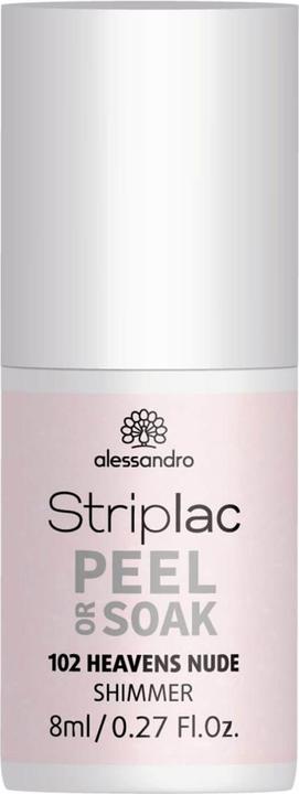 Actual product image Alessandro Striplac Peel or Soak (Heavens Nude, Colour paint)