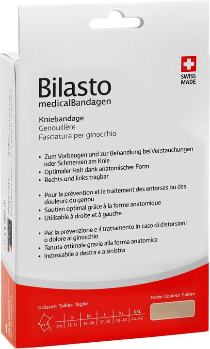 Produktbild Bilasto Uno Kniebandage M beige (M)