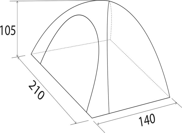 Immagine prodotto Brunner Strato 2 Automatico (Tenda a cupola, 2.30 kg, 2 persone)