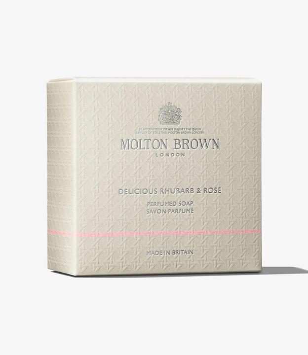 Produktbild Molton Brown Delicious Rhubarb & Rose Perfumed Soap (Hartseife, 150 ml)