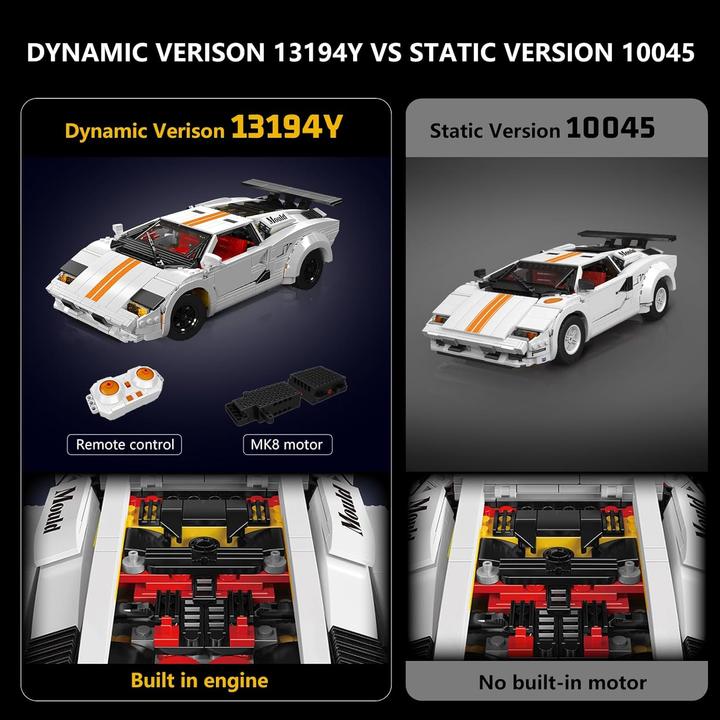Image du produit Mould King Italienischer Sportwagen Lambo (motorisiert)