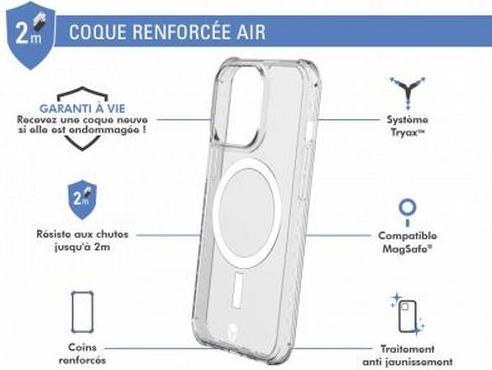 Actual product image Bigben Connected FG AIR Reinforced Case IP13 Pro (Apple iPhone 13 Pro)