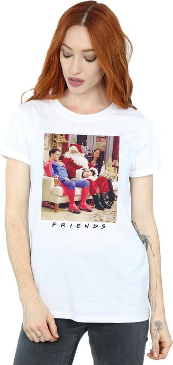 Immagine prodotto Friends Superman And Santa Maglietta Ampia Donna (M)