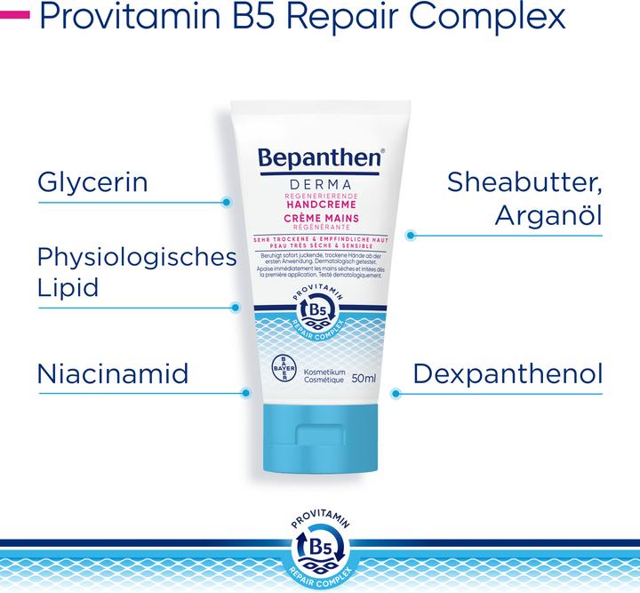 Image du produit Bepanthen Derma Crème mains régénérante (50 ml)