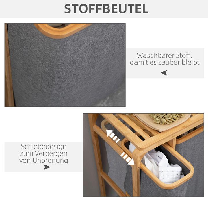 Produktbild Homcom Wäschekorb