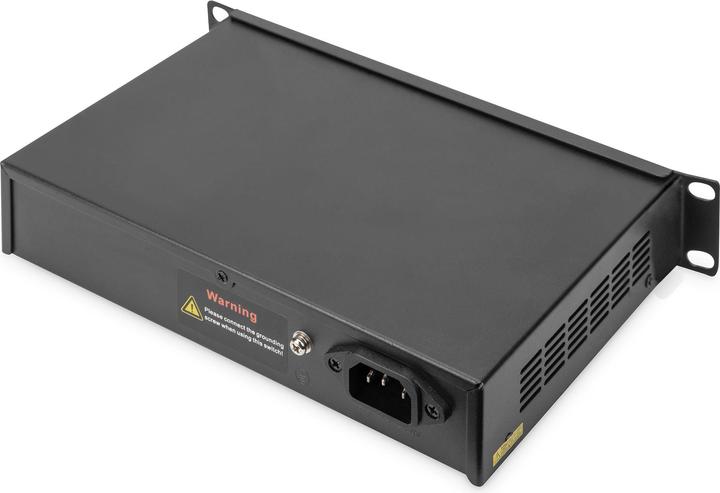 Immagine prodotto Digitus Switch Gigabit 8 porte, 10 pollici, non gestito, 2 Uplink (8 Porti)