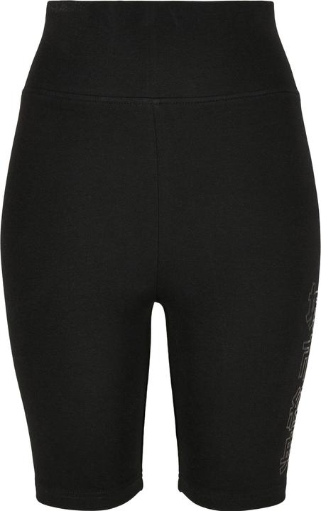 Urban Classics Ladies High Waist Branded Cycle Shorts