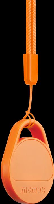 Actual product image Momax Pinpop Lite - Apple Find My Tracker Orange