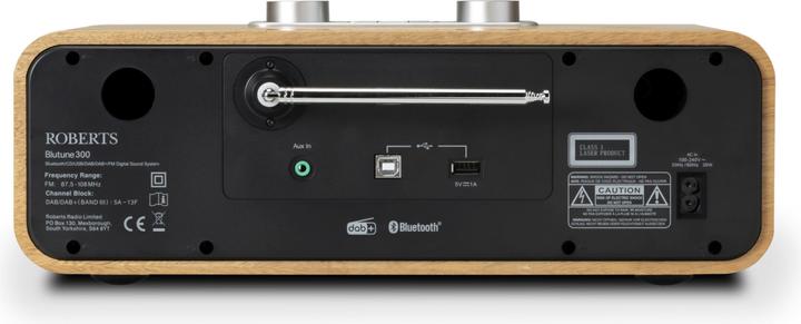 Image du produit Roberts BluTune 300 (DAB+ DAB, FM, AM, Bluetooth)