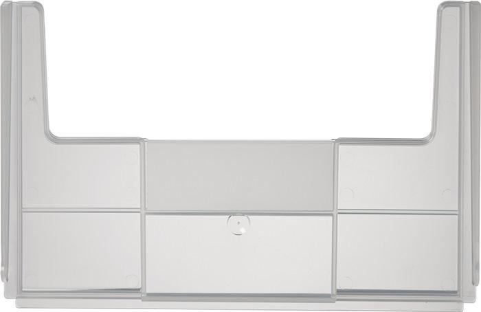 Actual product image LA-KA-PE Divider for shelf box W. 230 mm PP transparent, open (23 cm)
