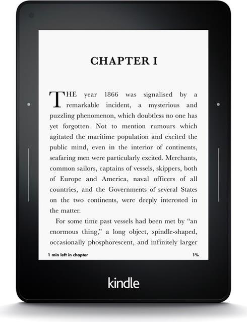 Produktbild Amazon Kindle Voyage WiFi + 3G (6", 4 GB, Schwarz)