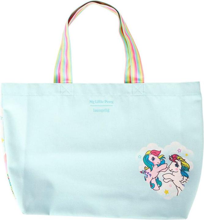 Actual product image Loungefly Hasbro by Canvas Tote Bag My little Pony