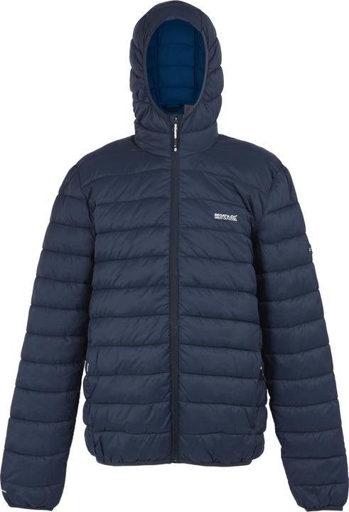 Actual product image Regatta Mens Marizion Baffled Hooded Padded Jacket (M)