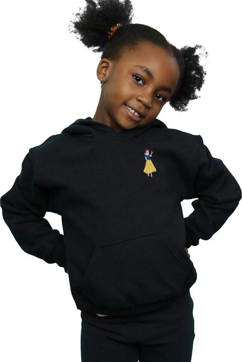 Actual product image Disney Princess Girls Snow White Chest Hoodie (128)