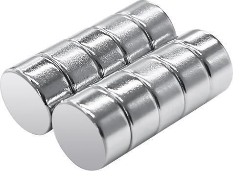 Actual product image Rs Pro Neodymium magnet, disc, 8mm x 4mm