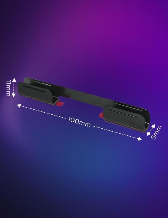 Actual product image Govee Neon Rope Light 2 Clips - 5 pcs - Black