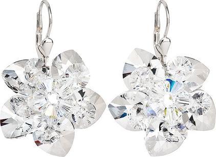 Actual product image Evolution Group 31130.1 Crystal flower earrings (L)