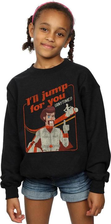 Immagine prodotto Disney Toy Story 4 Duke I'll Jump For You Felpa Ragazze (140, 146)