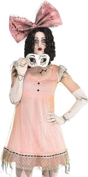 Actual product image Amscan Adult costume Creepy Doll size M (M)
