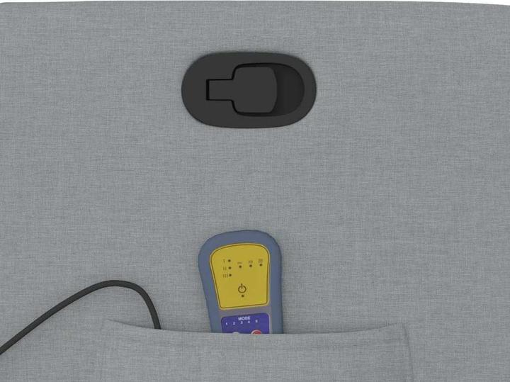 Image du produit VidaXL Fauteuil de massage Tissu gris clair