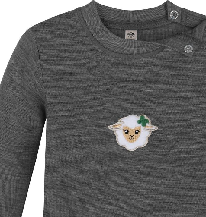 Actual product image Normani 3-pack baby merino longsleeve "Taupo" - 9467 (86)