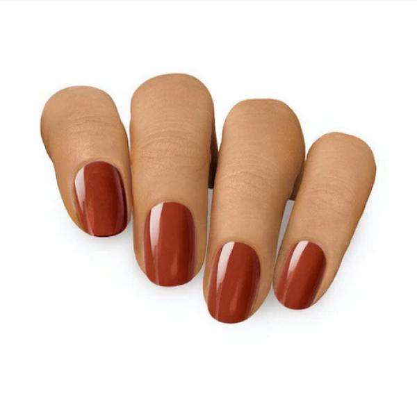 Image du produit MoYou London Gel Nail Strips Rusty Red (Séchoirs pour vernis à ongles, Rouge rouille)