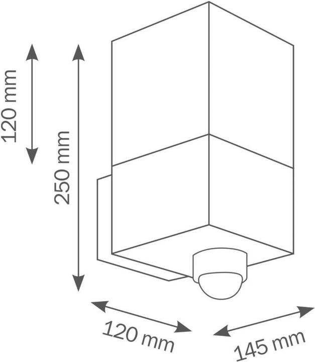 Produktbild LCD Wand- & Deckenleuchten (E27, IP44)
