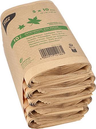 Image du produit Papstar Sacs à compost (50 x, 10 l)