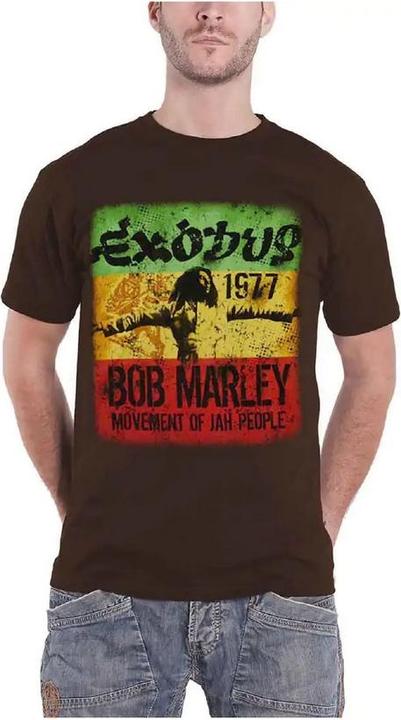 Immagine prodotto Bob Marley Exodus Maglietta Adulto Unisex (S)