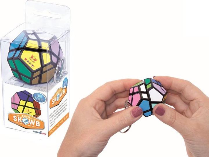 Actual product image Recent Toys Mini Skewb, d/f from 9 years, 1 player, with keychain (5 x 5)